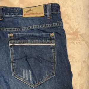 Parasuco Men’s distressed slim fit jean